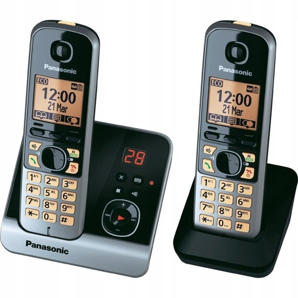 Telefon bezprzewodowy Panasonic KX-TG6722 DUO !!!!