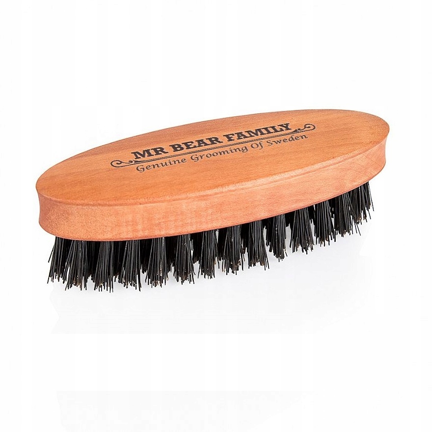 Mr. Bear Family Beard Brush Travel Size szczotka do brody P1
