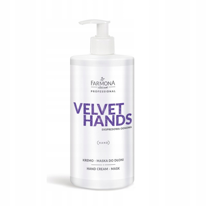 Farmona velvet hands kremo-maska do dłoni 500 ml