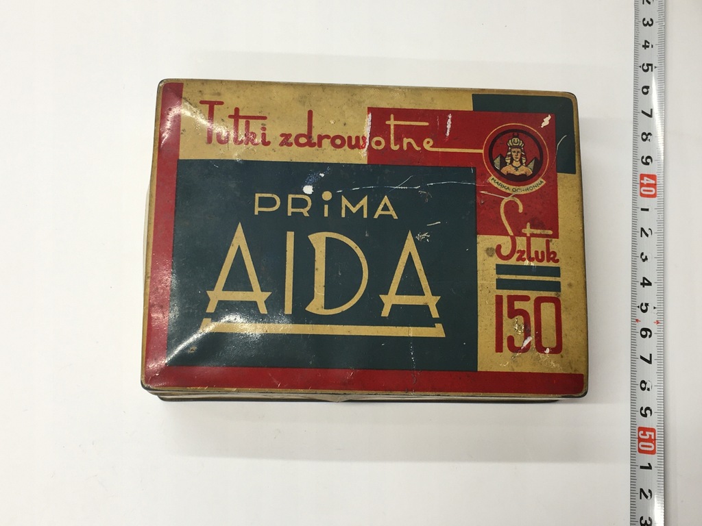 Opakowanie pudełko tutki zdrowotne Prima Aida