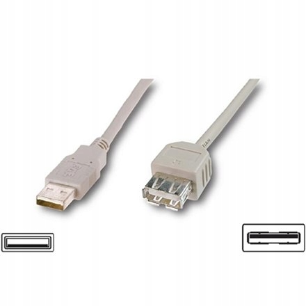 Logilink USB 2.0 extensio cable, USB A female, USB