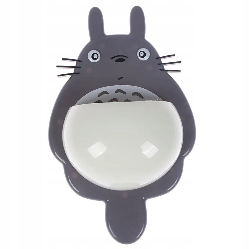 Wielofunkcyjna szczoteczka do zębów uchwyt kreskówka Totoro silny zasysacz