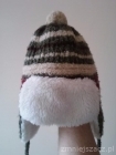 Ciepła czapka zimowa, obwód głowy 53-56 cm