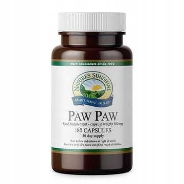 Nature's Sunshine Paw Paw NSP na raka nowotwór 180
