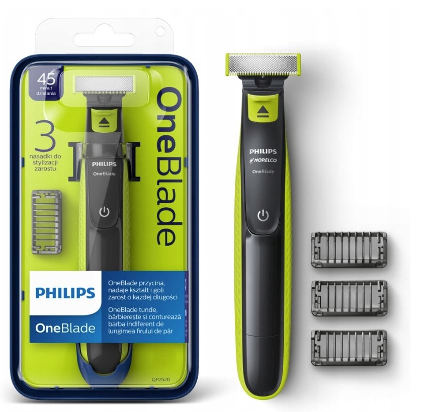 Купить Бритва Philips OneBlade QP2520/20 3 ВНИМАНИЕ: отзывы, фото, характеристики в интерне-магазине Aredi.ru