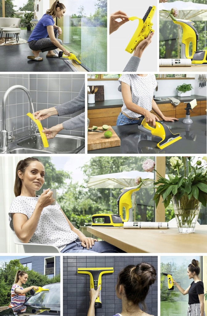 Купить KARCHER МОЩНАЯ МОЮЩАЯ МАШИНА ДЛЯ ОЧИСТКИ ОКОН, СТЕК WV6, ЗЕРКАЛ: отзывы, фото, характеристики в интерне-магазине Aredi.ru