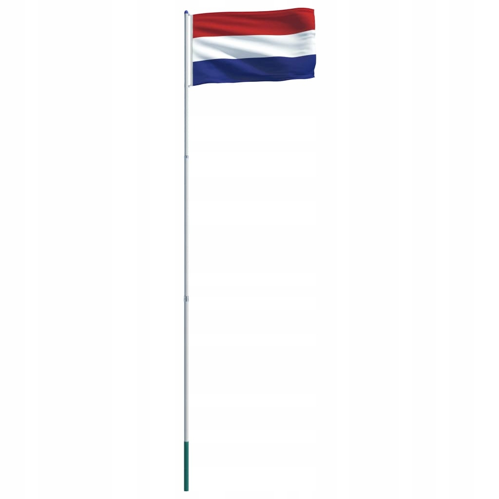 FLAGA HOLANDII Z ALUMINIOWYM MASZTEM 6m