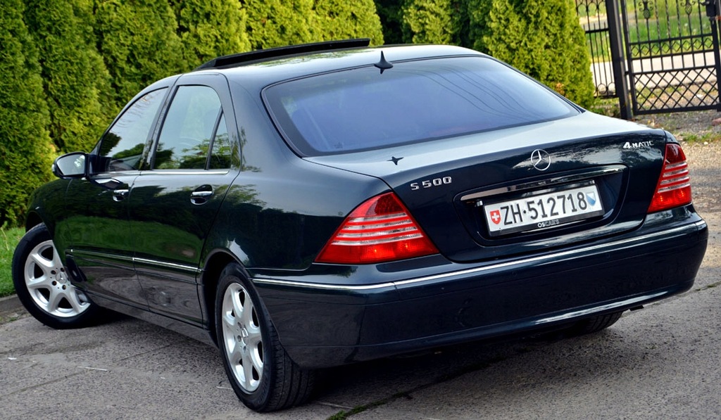 MERCEDES S 500L 4 MATIC MAŁY PRZEBIEGFULL OPCJA