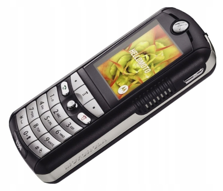 Motorola E398 telefon komórkowy czarny