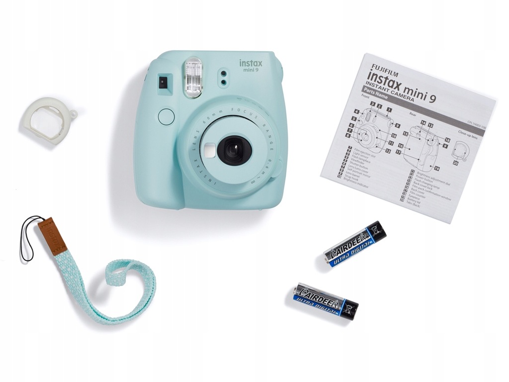 Купить КАМЕРА FUJI INSTAX MINI 9 + КАРТРИДЖ POLAROID 20 шт.: отзывы, фото, характеристики в интерне-магазине Aredi.ru