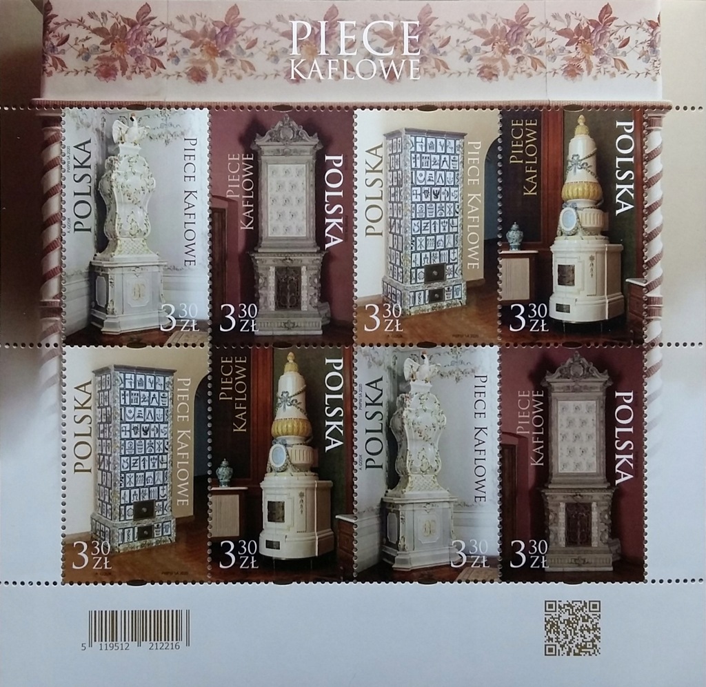 PIECE KAFLOWE Fi ARKUSZ 5119-5122 ** A2704