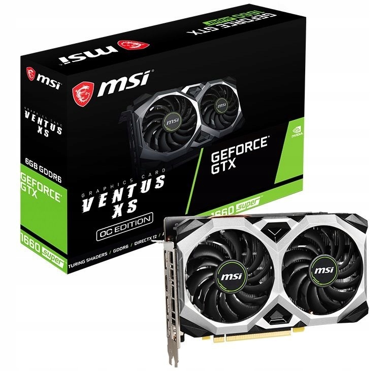 Купить Видеокарта MSI GeForce GTX 1660 Super: отзывы, фото, характеристики в интерне-магазине Aredi.ru