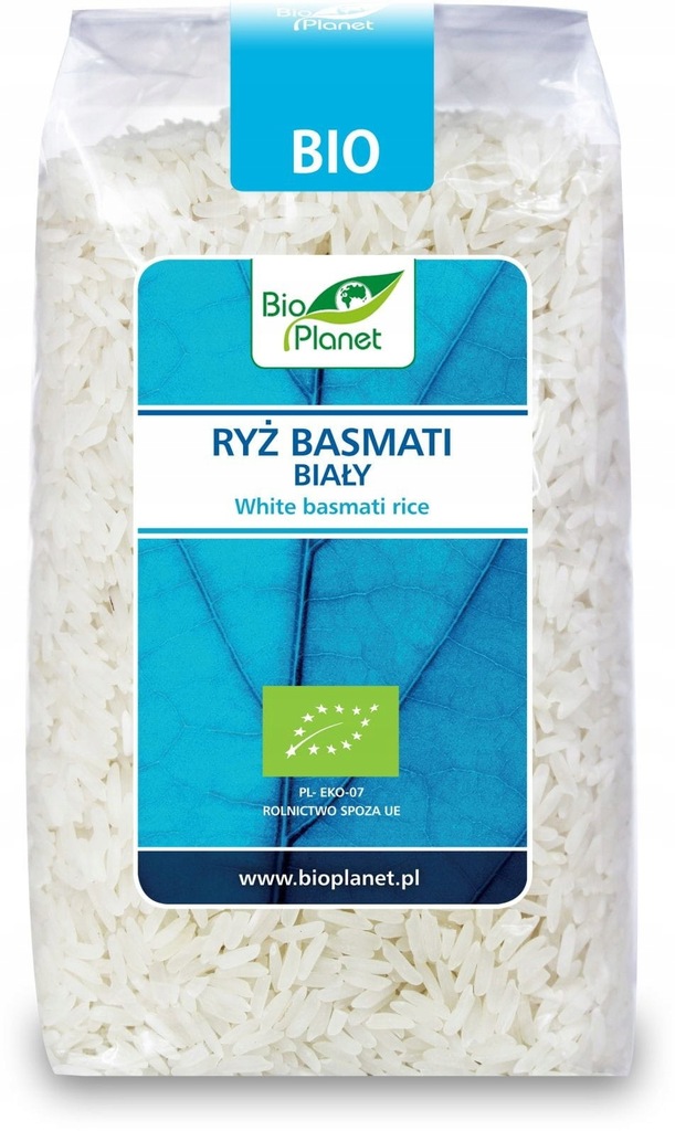 Ryż basmati biały bezglutenowy BIO 500 g