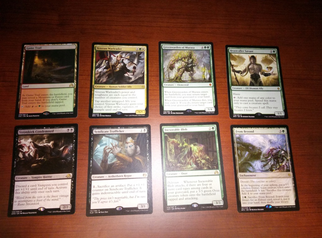 16 kart do Magic the Gathering Mythic i Rare