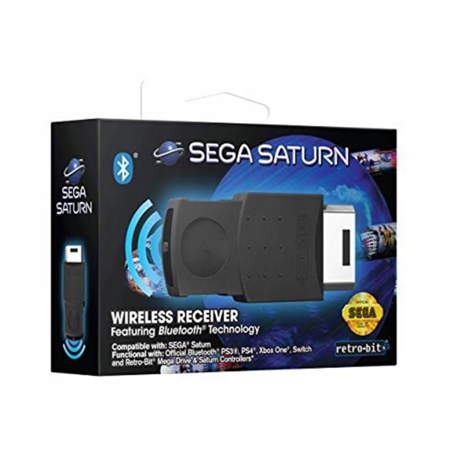 SEGA Saturn Adapter do Padów Bluetooth Retro-Bit