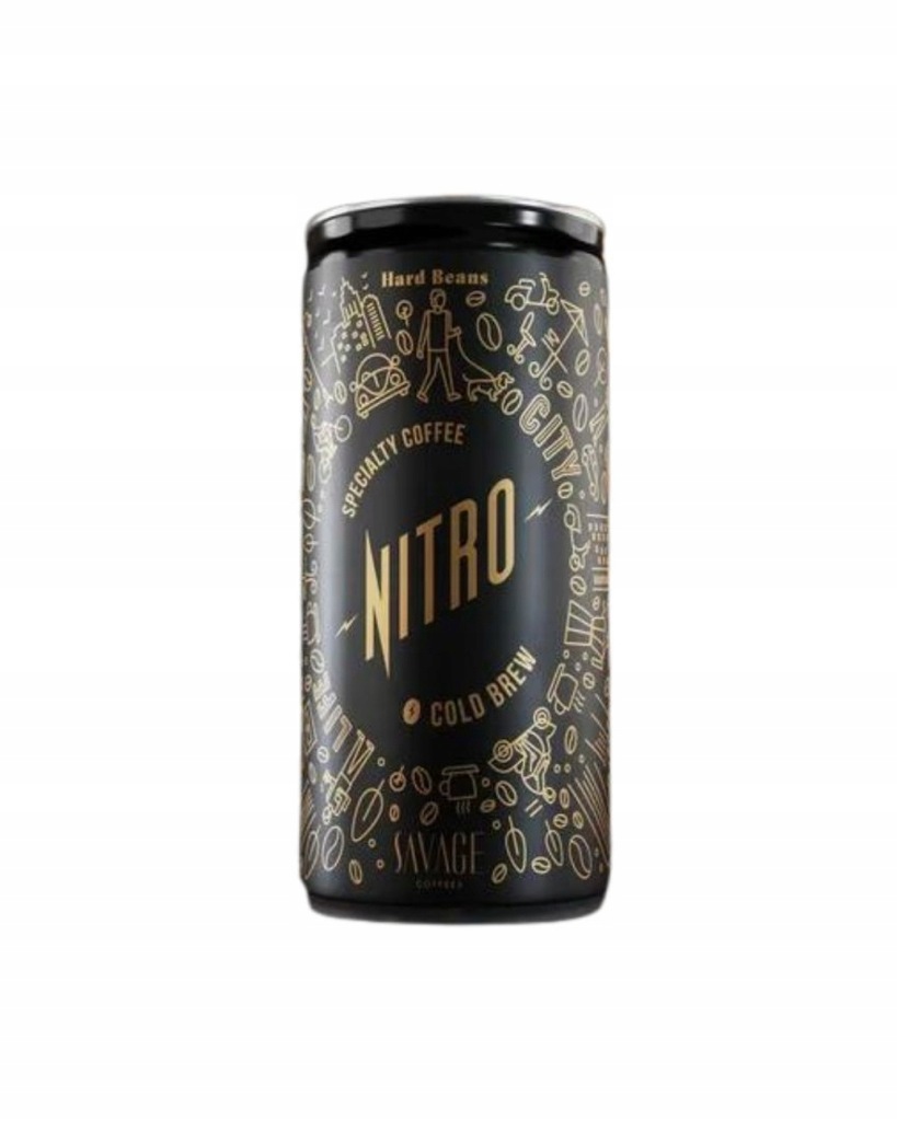 KAWA NITRO COLD BREW PANAMA 200 ml - HARD BEANS