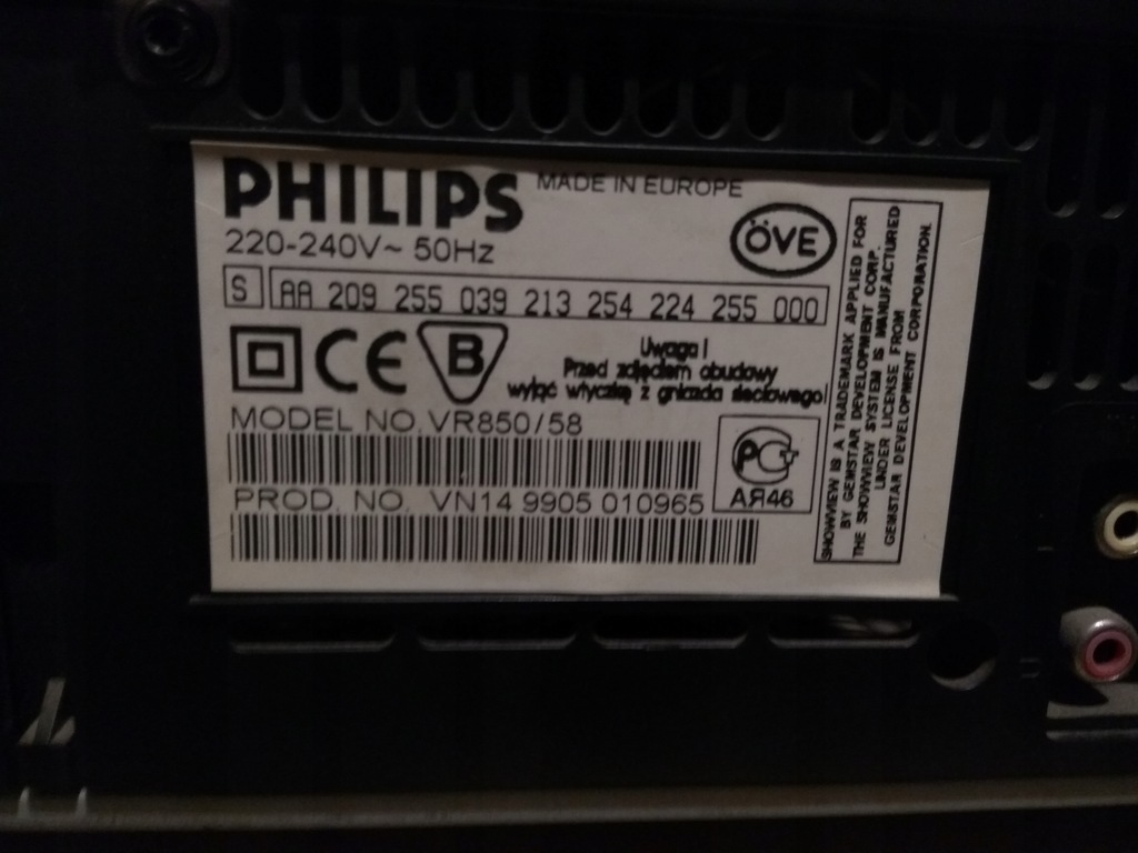 Magnetowid Philips VR850/58