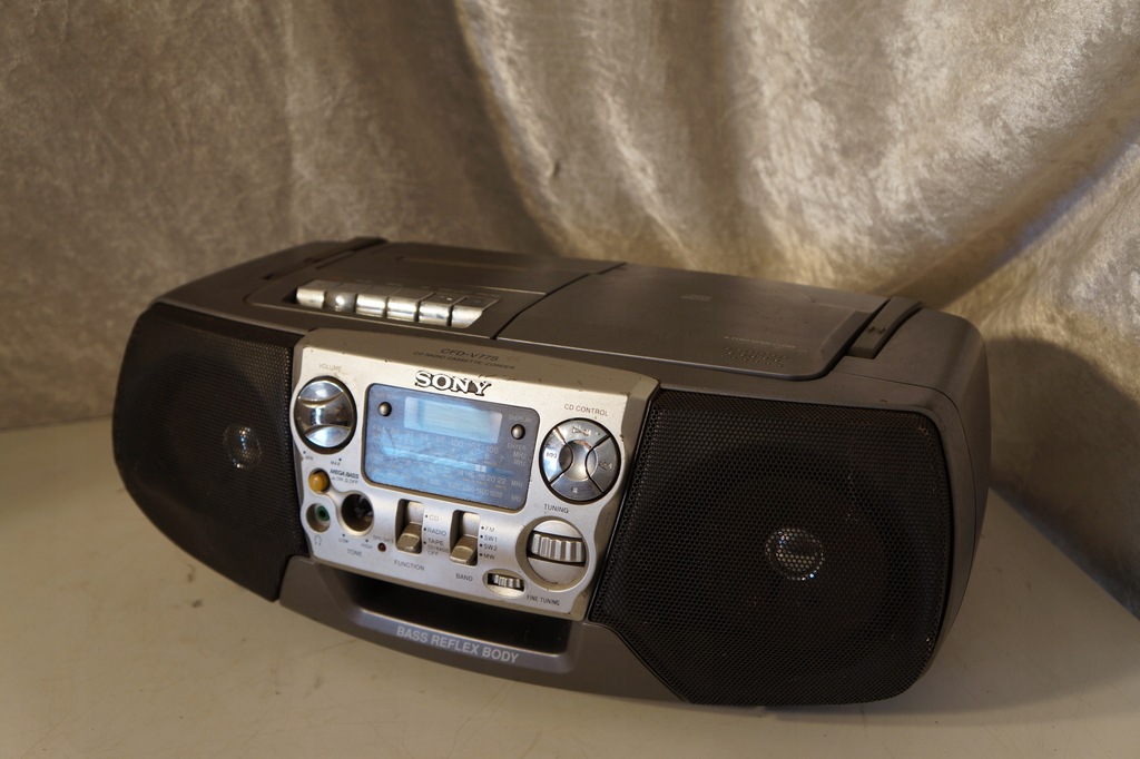 BOOMBOX SONY CFDV77S 9195824507 oficjalne archiwum Allegro