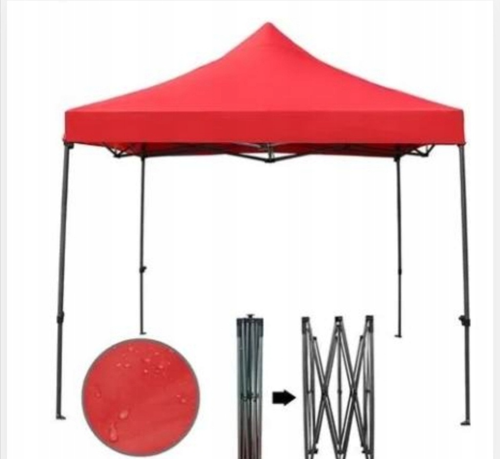 Namiot handlowy 3 x 3 pawilon ogrodowy parasol