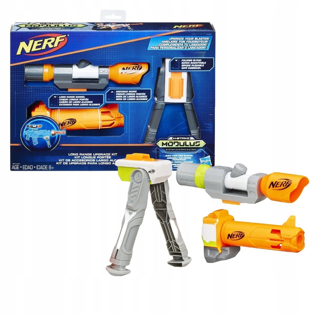 NERF MODULUS MODYFIKACJA ZESTAW SNAJPERSKI B1537