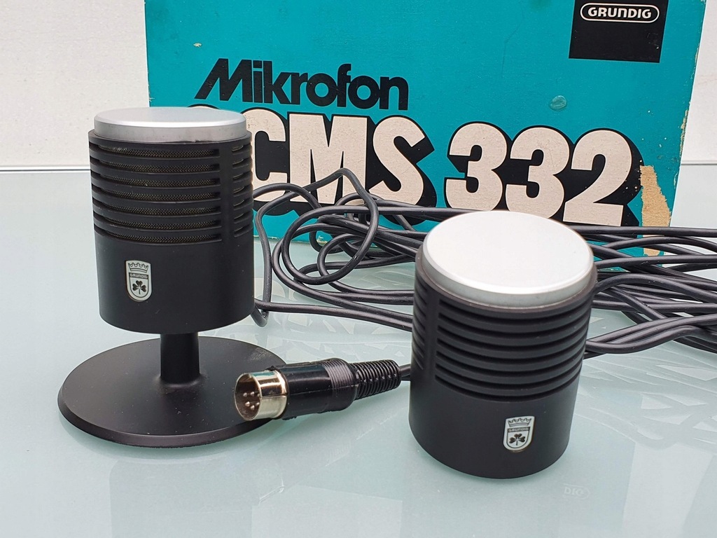 STUDYJNY MIKROFON STEREO GRUNDIG GCMS 332