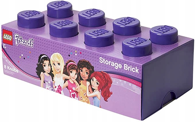 LEGO Friends Pojemnik na klocki 4x2 fioletowy