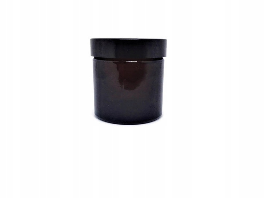SŁOIK SZKLANY 60ml apteczny słoiczek brązowy
