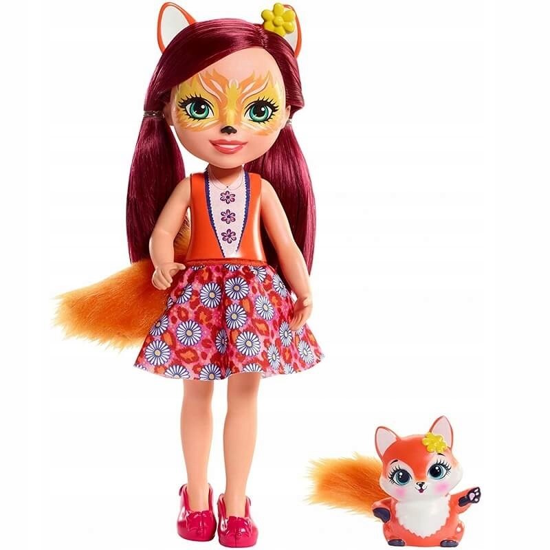 ENCHANTIMALS LALKA 36CM FELICITY FOX + LISEK FRH53