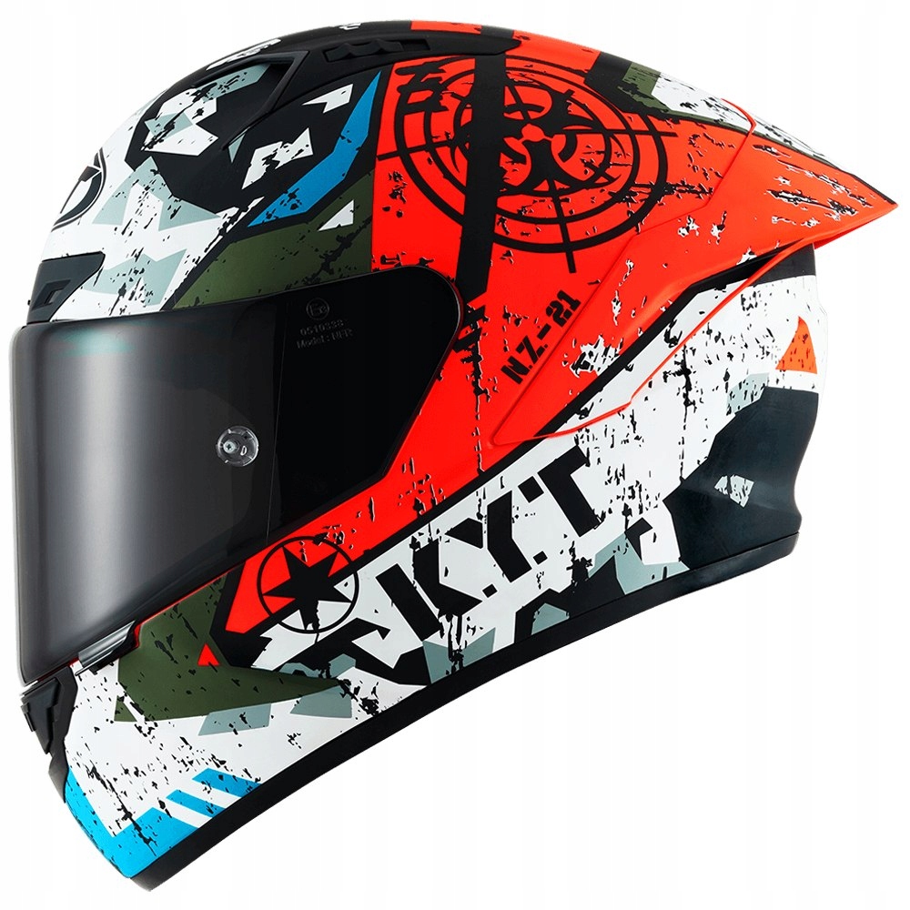 Kask KYT NZ-RACE BLAZING czerwony L