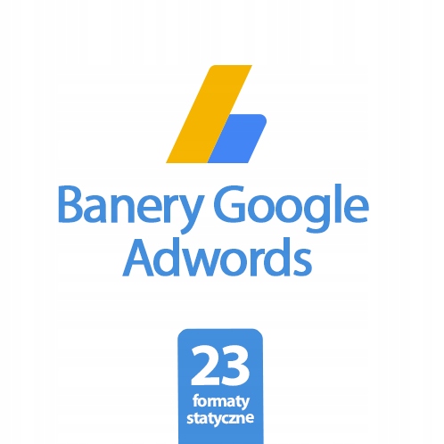 Banery Google AdWords | zestaw 23 banerów