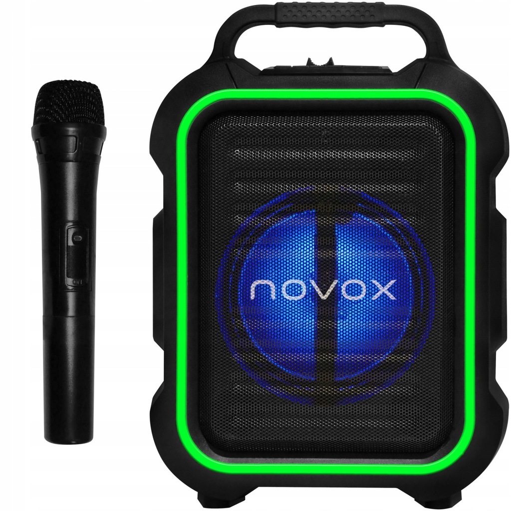 Zestaw karaoke - Novox MOBILITE GREEN