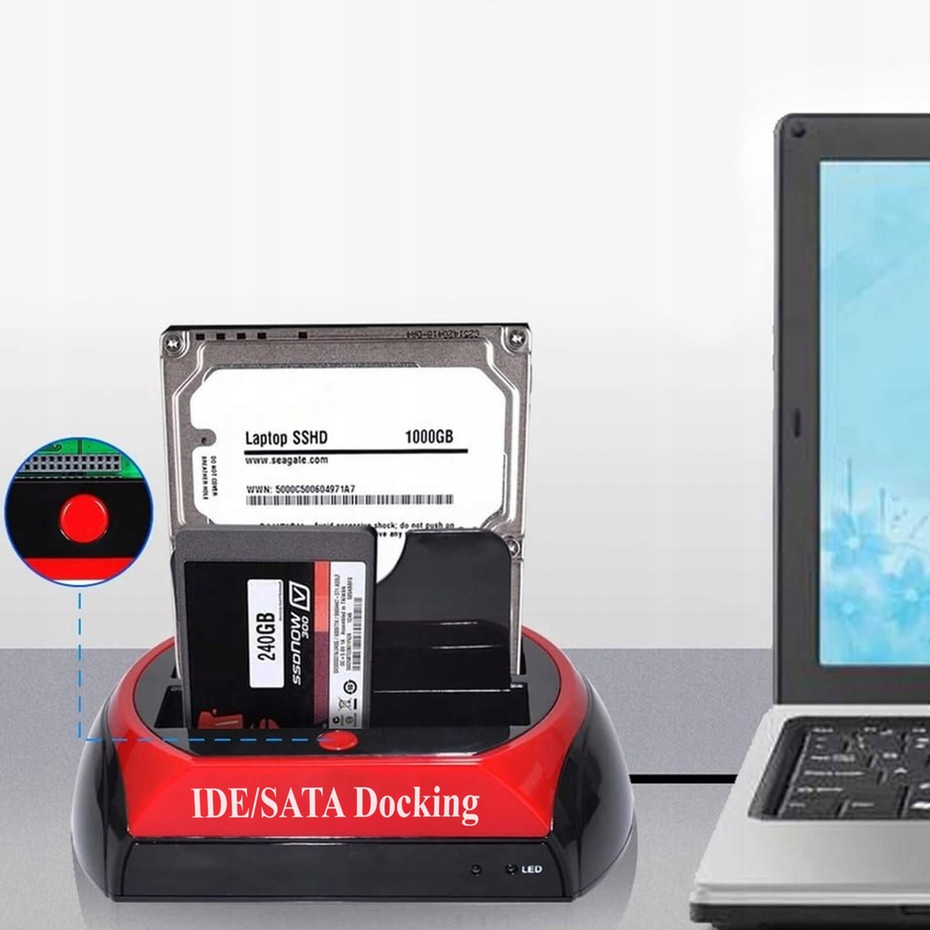 Купить ДОК-СТАНЦИЯ SATA IDE ATA HDD USB: отзывы, фото, характеристики в интерне-магазине Aredi.ru