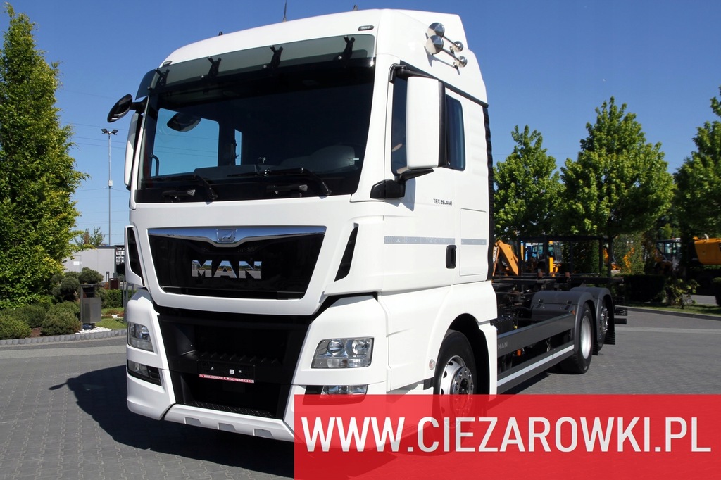 MAN TGX 26.460 E6 6x2 BDF rama 7,1m Retarder XLX