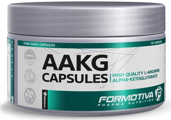 Formotiva AAKG 120kap 1000mg Arginina RABAT 50%