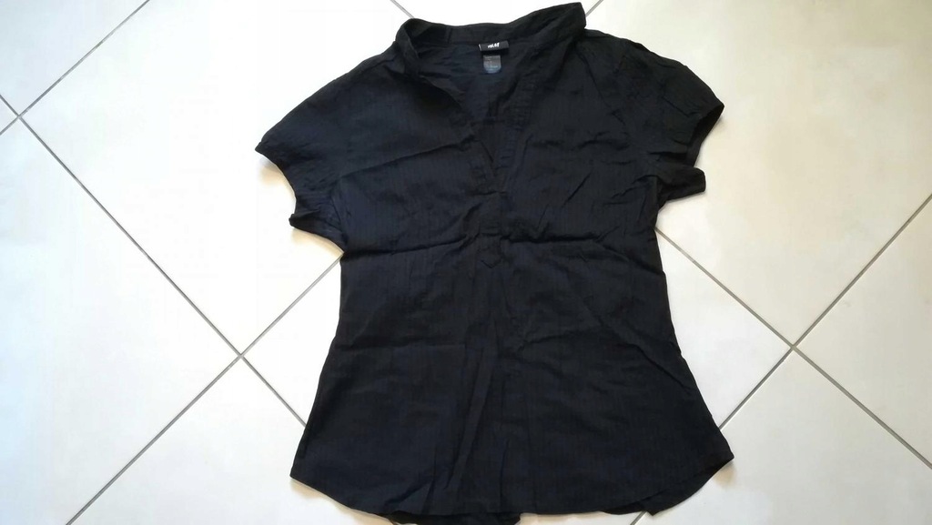 Koszula czarna H&M 170 cm roz. 46