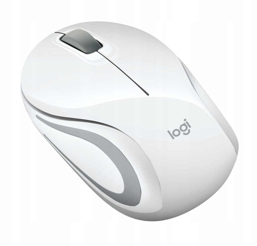 Mysz Logitech 910-002735 optyczna 1000 DPI kolor biały