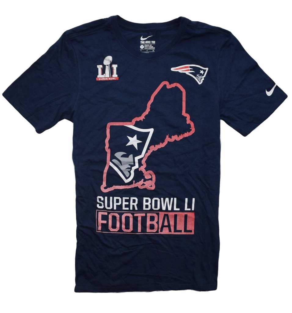 Nike Patriots S t-shirt SUPER BOWL footabll ameryk