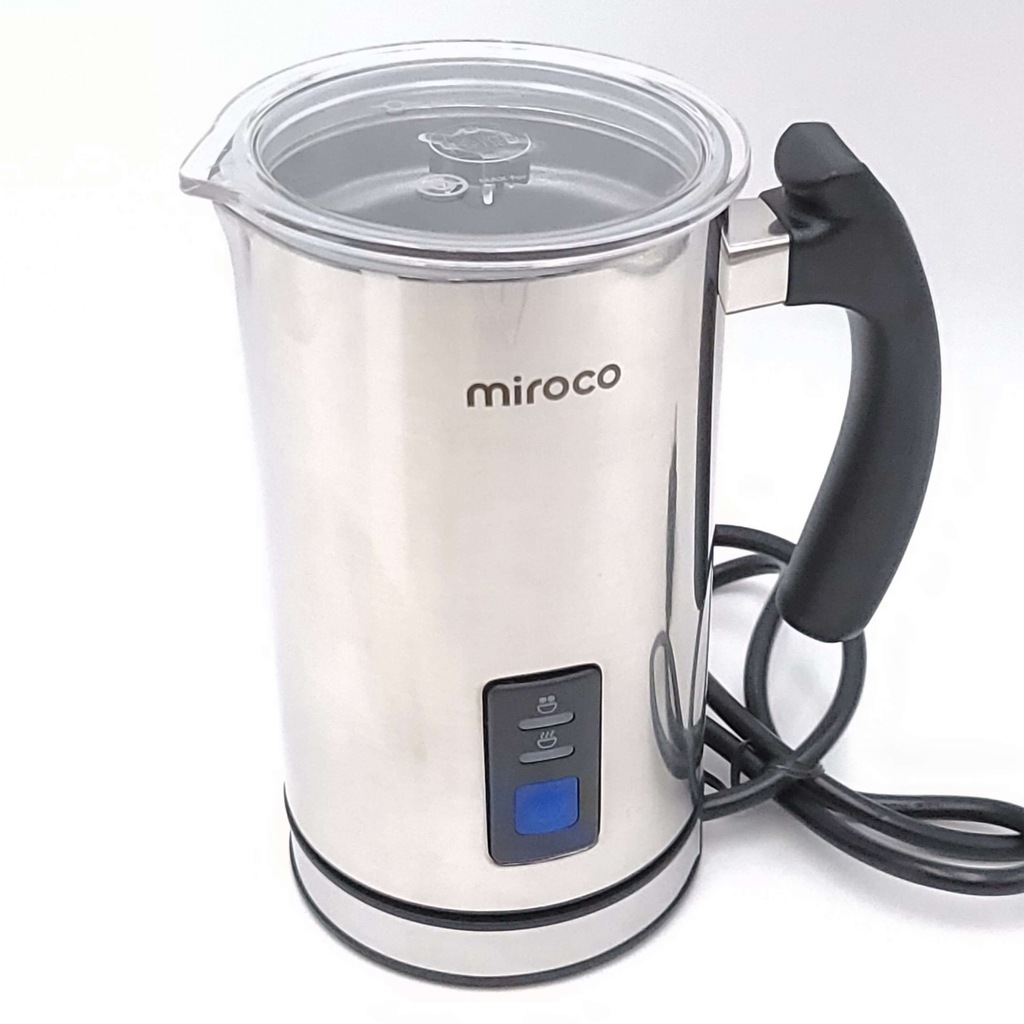 Spieniacz do mleka Miroco Mi-MF001 srebnry NOWY