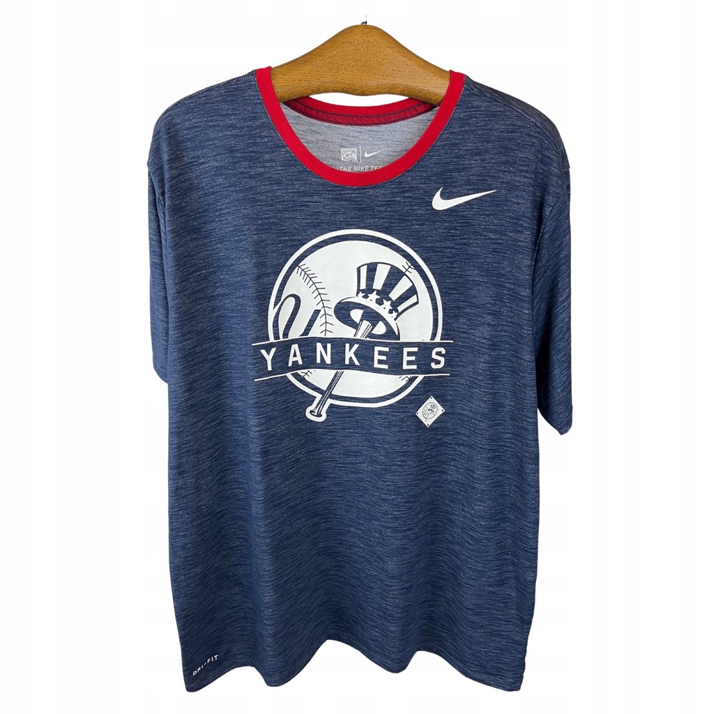 Sportowy T-shirt męski NIKE DRI-FIT YANKEES r. XXL