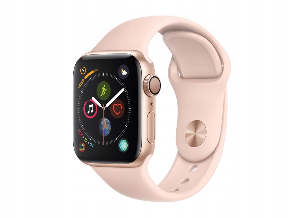 Smartwatch Apple Watch 4 40 NFC OLED Gold/Pink - 7824022457 - oficjalne archiwum Allegro