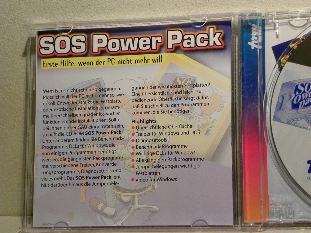 Купить CD SOS POWER PACK WINDOWS 95 NT КАК НОВЫЙ: отзывы, фото, характеристики в интерне-магазине Aredi.ru