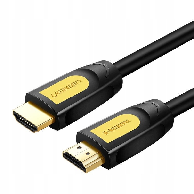 UGREEN Kabel HDMI 2.0 UGREEN HD101, 4K 60Hz, 2m (czarno-żółty) ]]