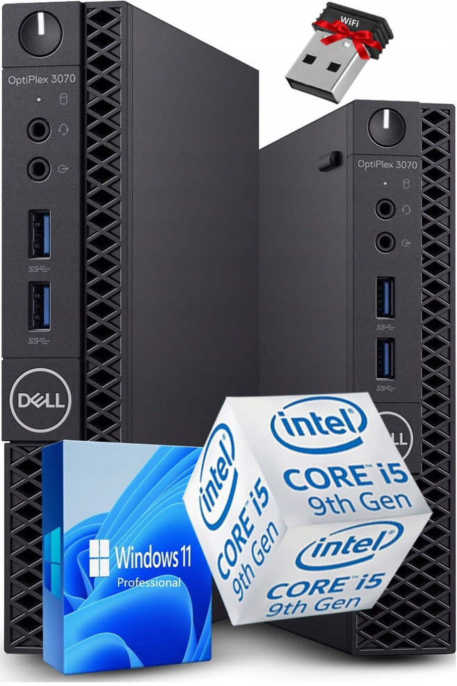 Komputer Dell OptiPlex i5 6x3,7GHz 32gb RAM 768gb SSD WIN10 PC