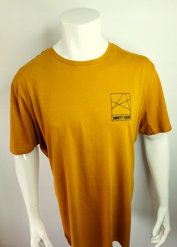 River Island mega stylowy miedziany t-shirt XXL