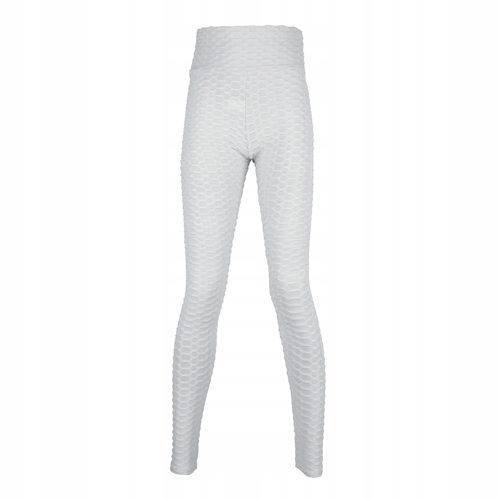 1-częściowe damskie spodnie do jogi - Biały S.