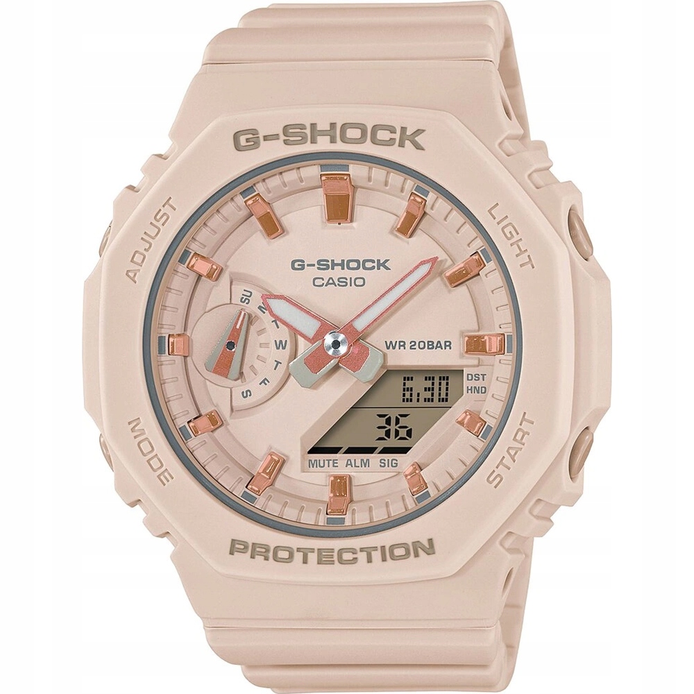 Damski CASIO G-Shock RÓŻOWY GMA-S2100 +GRAWER