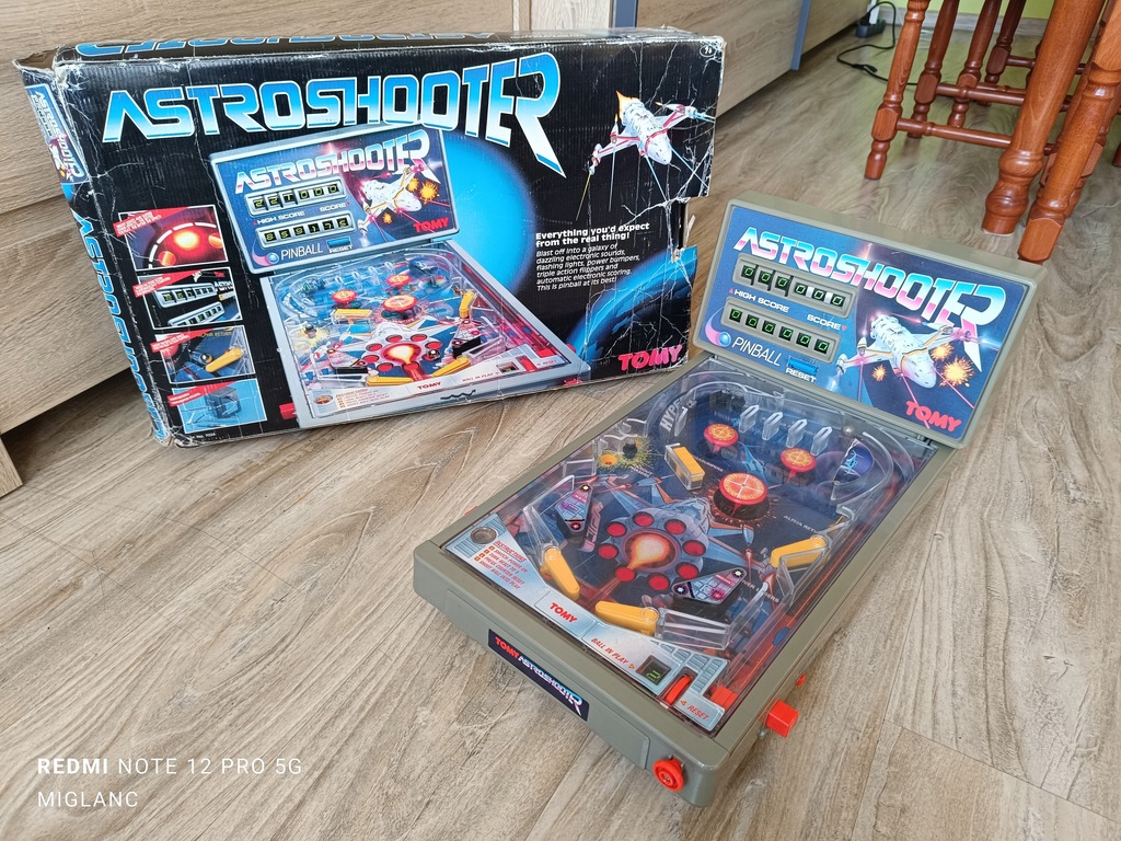 PinBall Flipper Tomy AstroShooter OKAZJA !!!