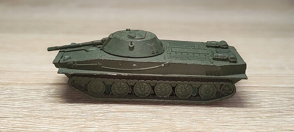 Czołg pływający PRL odlew H0 1:87 S#611