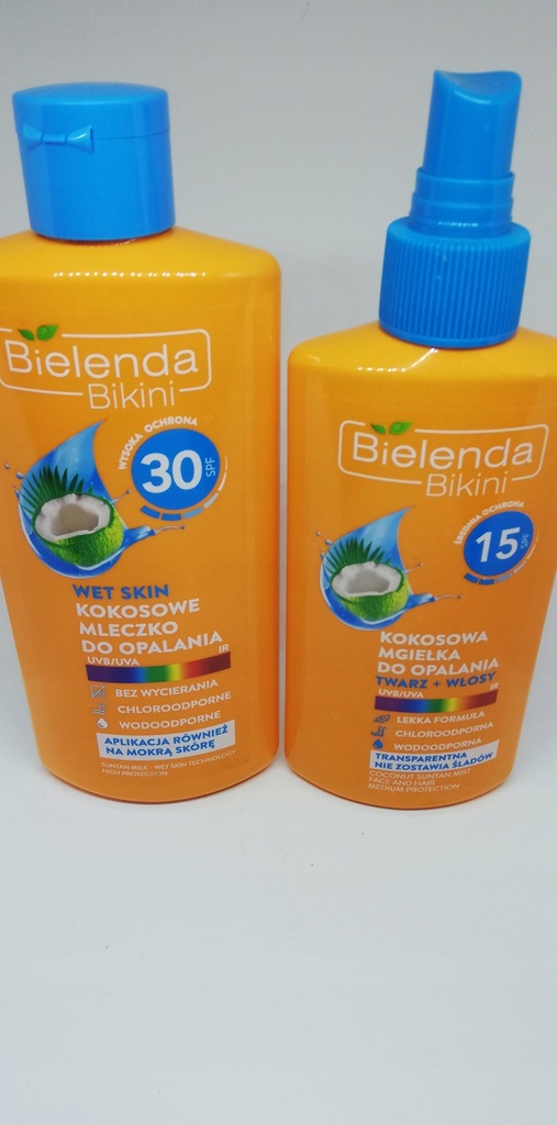 BIELENDA BIKINI MLECZKO SPF30 MGIELKA 15 WYPRZEDAŻ