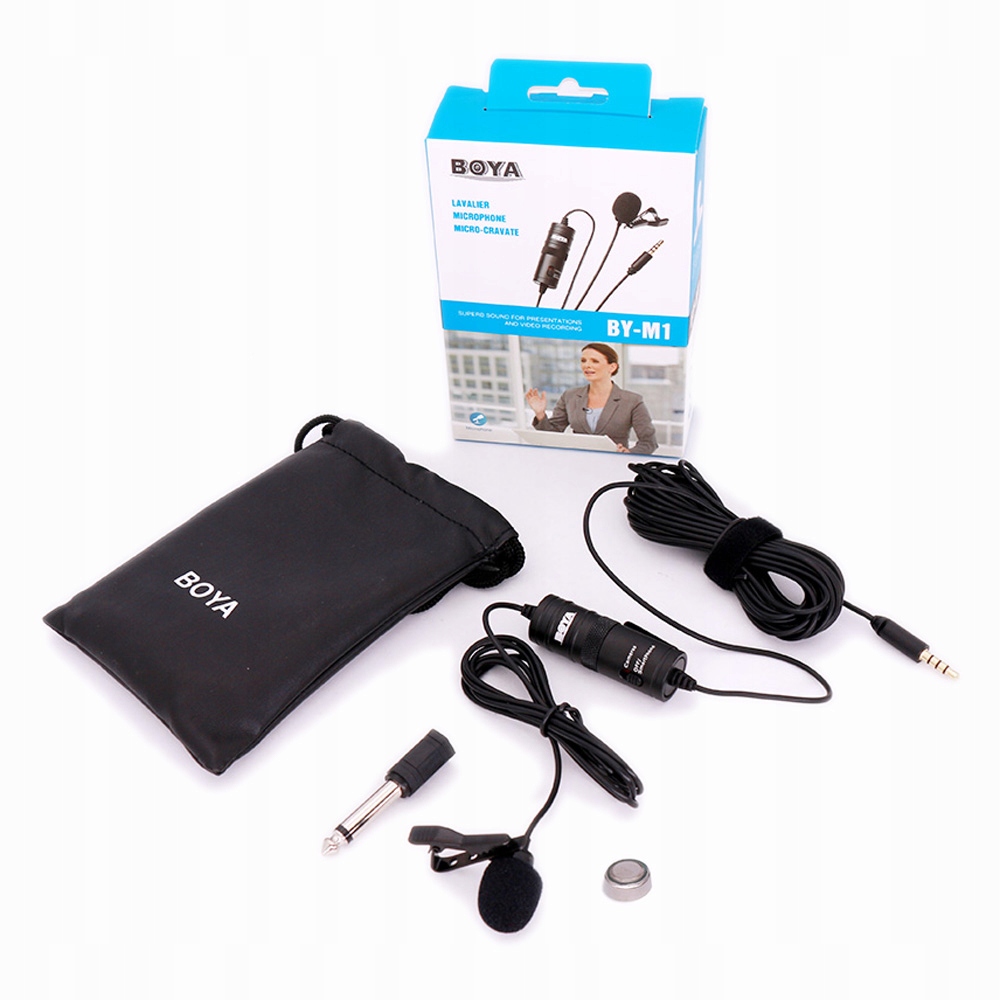 Mikrofon pojemnościowy BOYA BY-M1